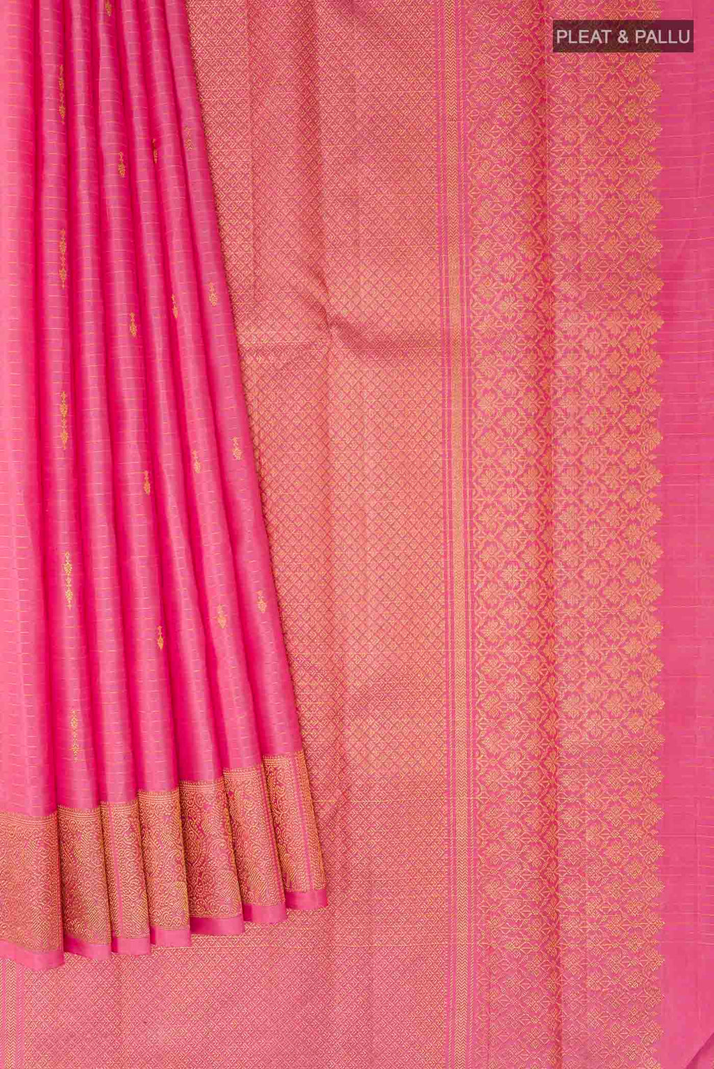 pleats pallu