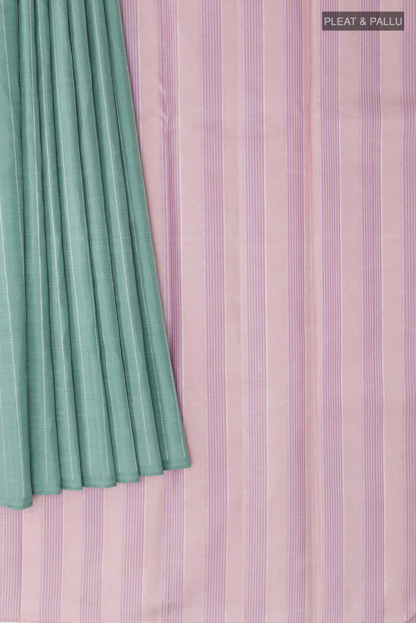 pleats pallu