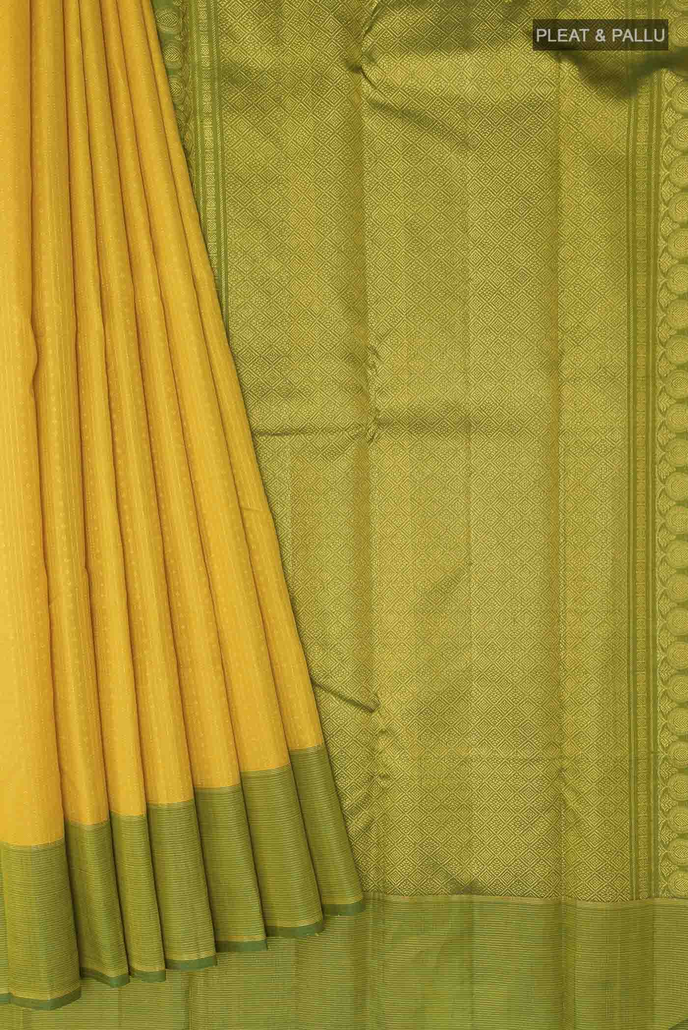 pleats pallu