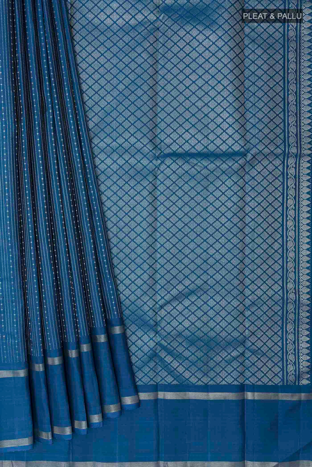 pleats pallu