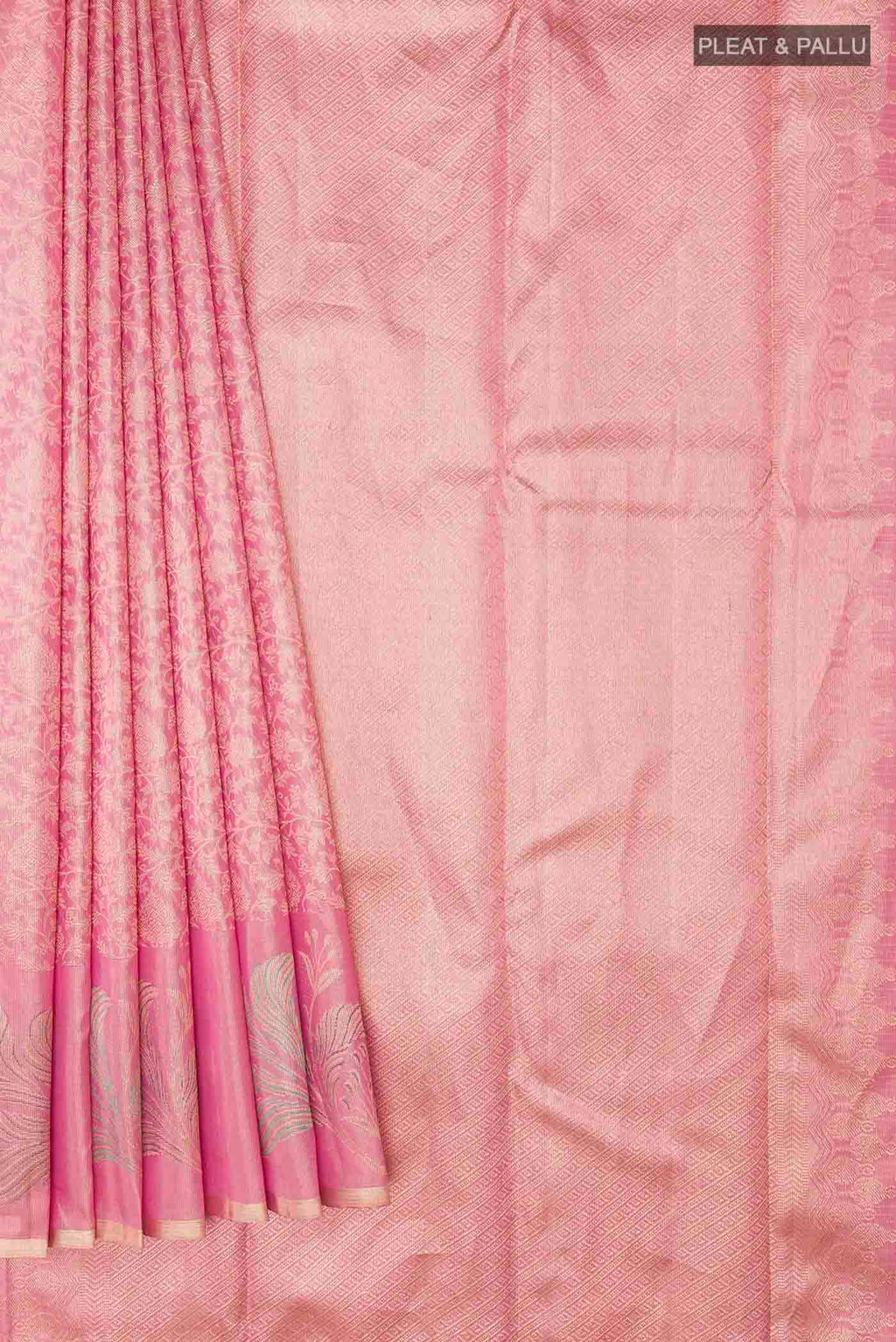 pleats pallu