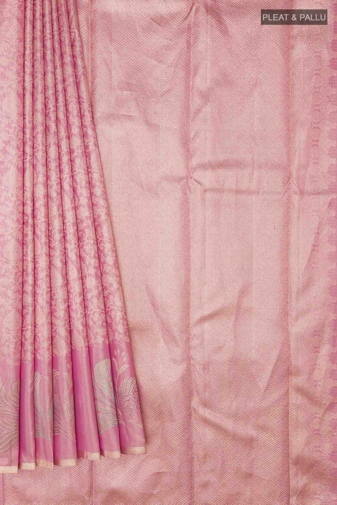 pleats pallu