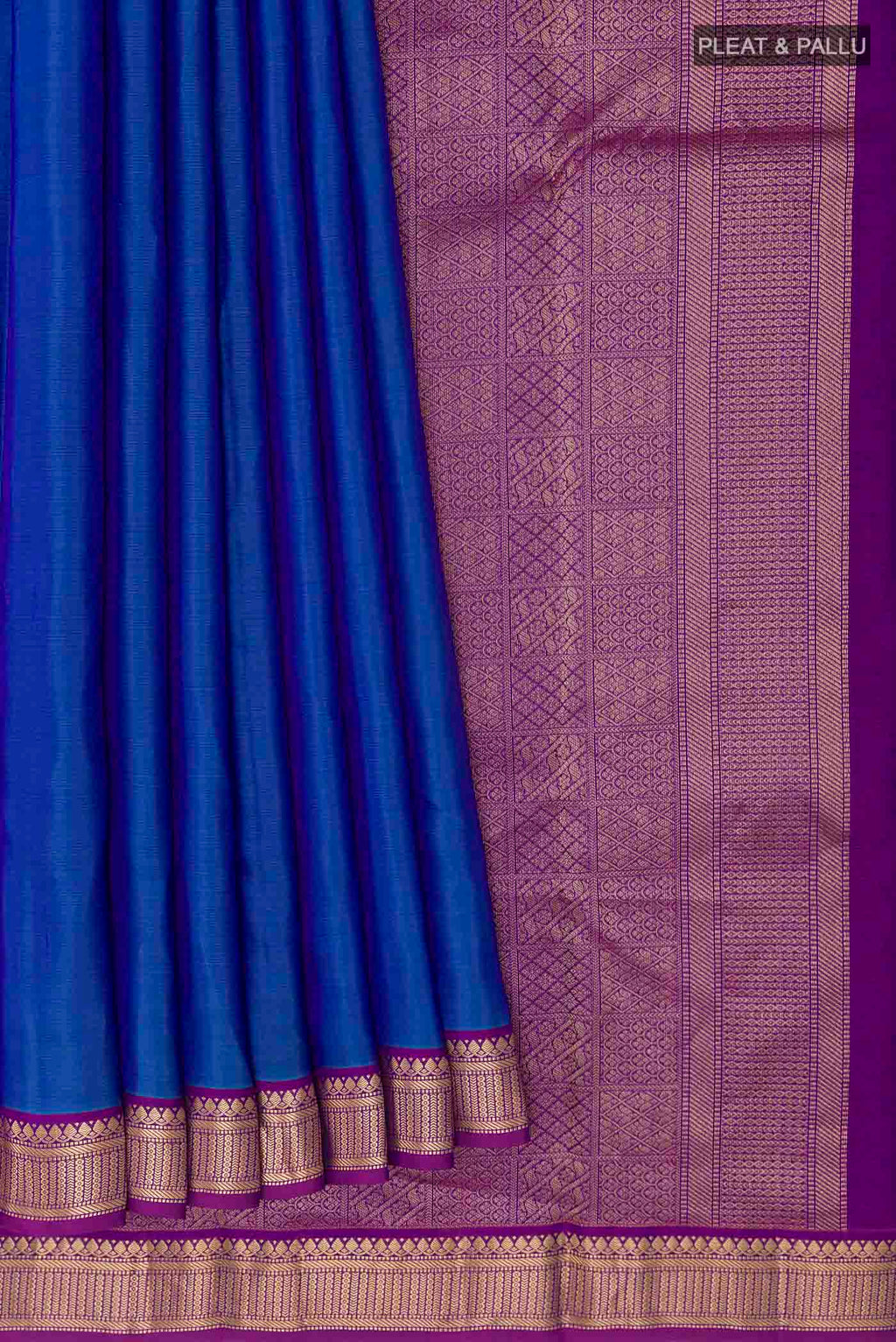 pleats pallu