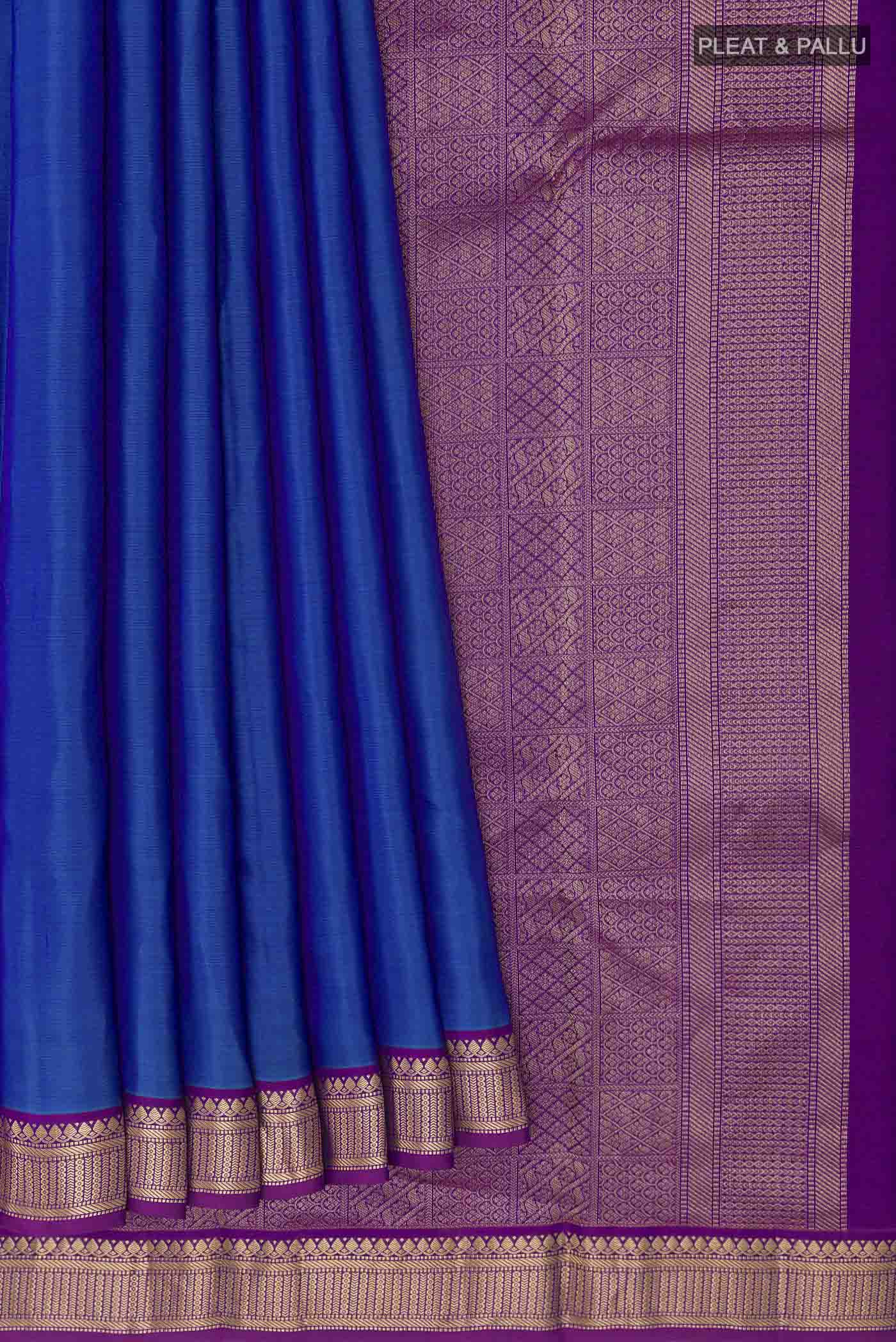 pleats pallu