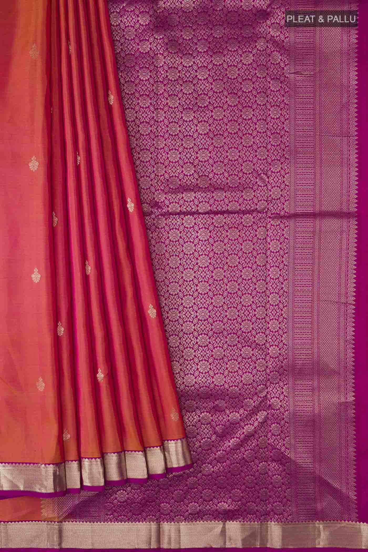 pleats pallu
