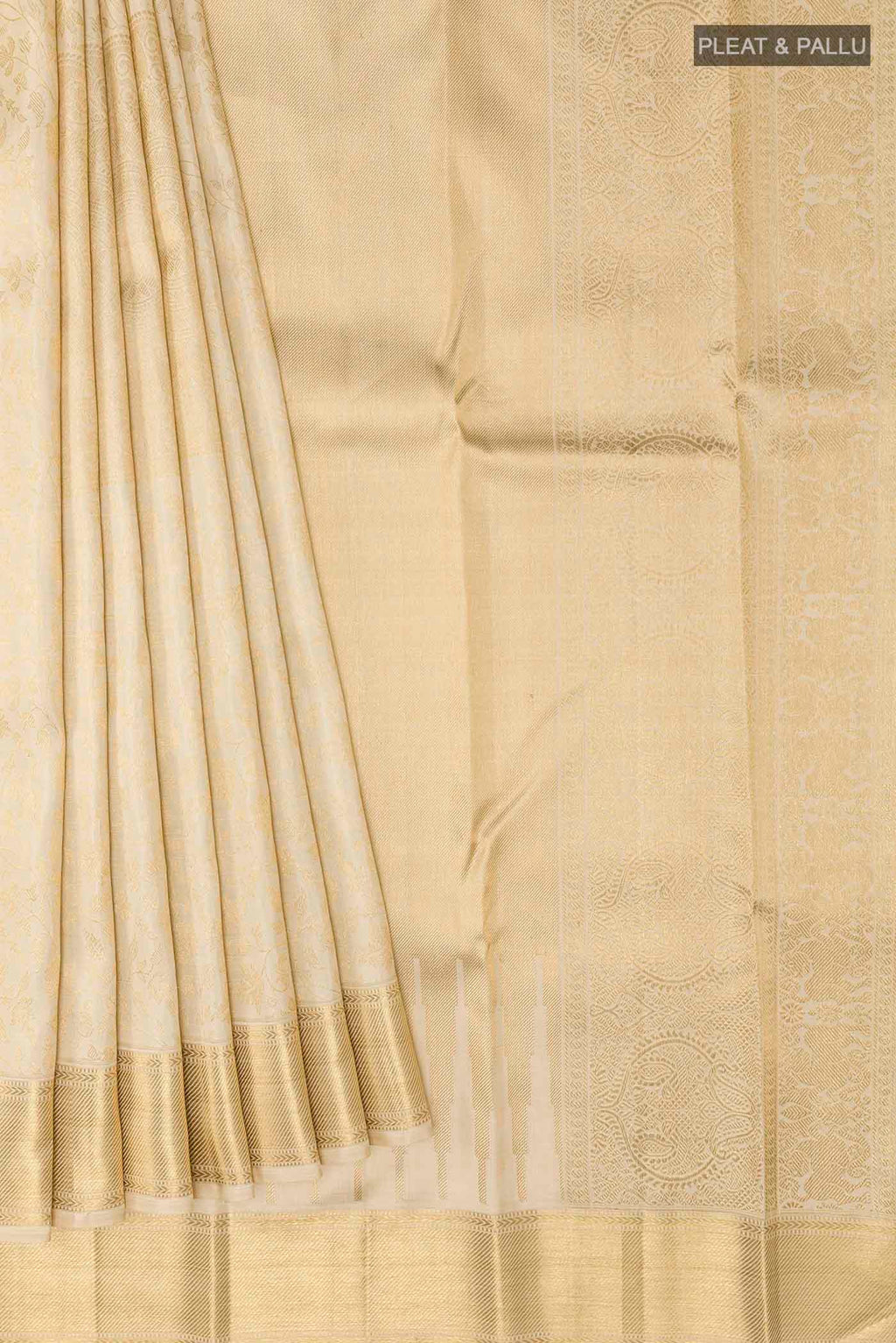 pleats pallu