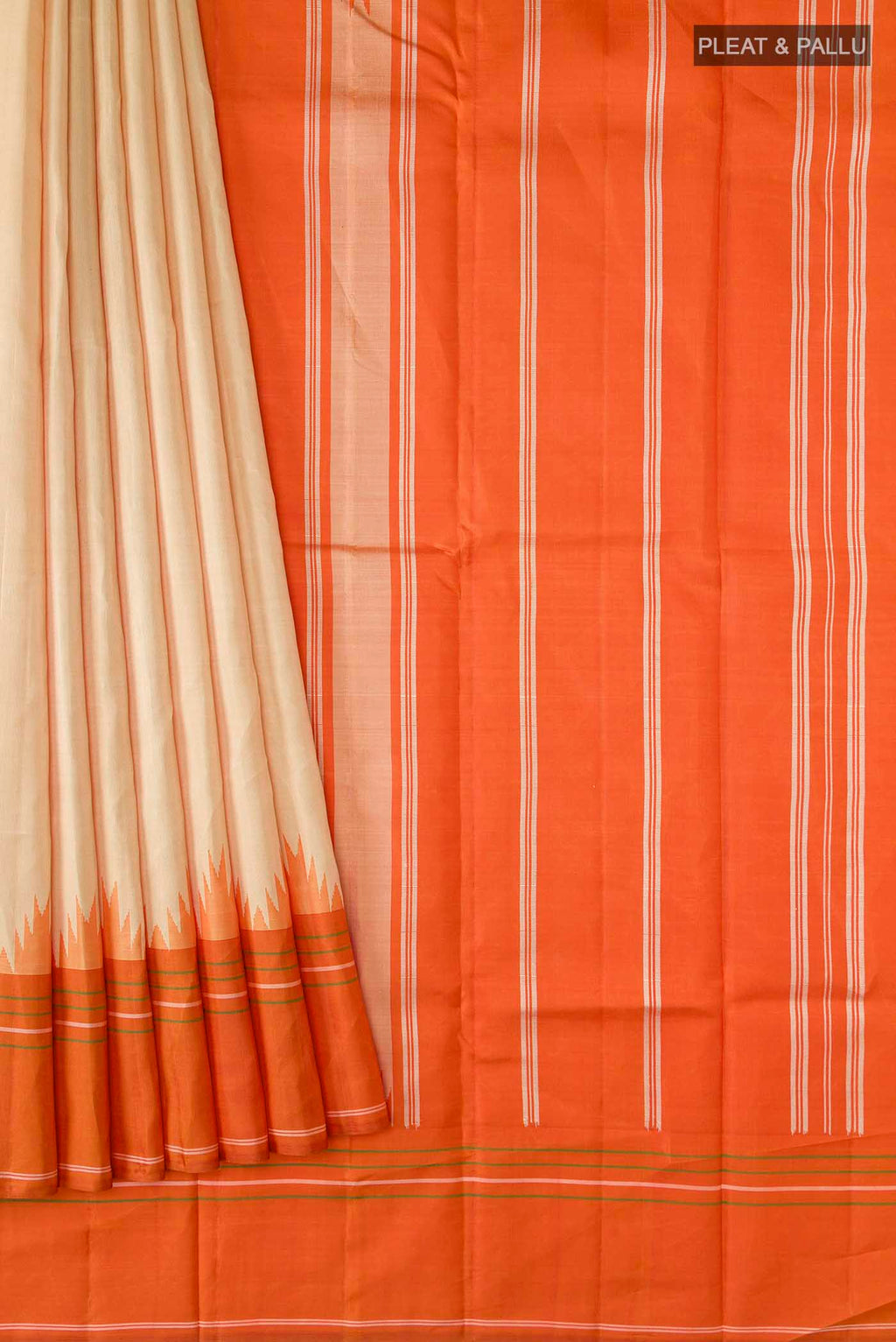 pleats pallu