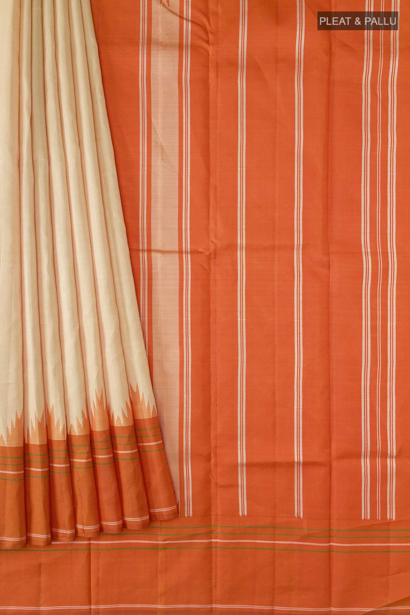 pleats pallu
