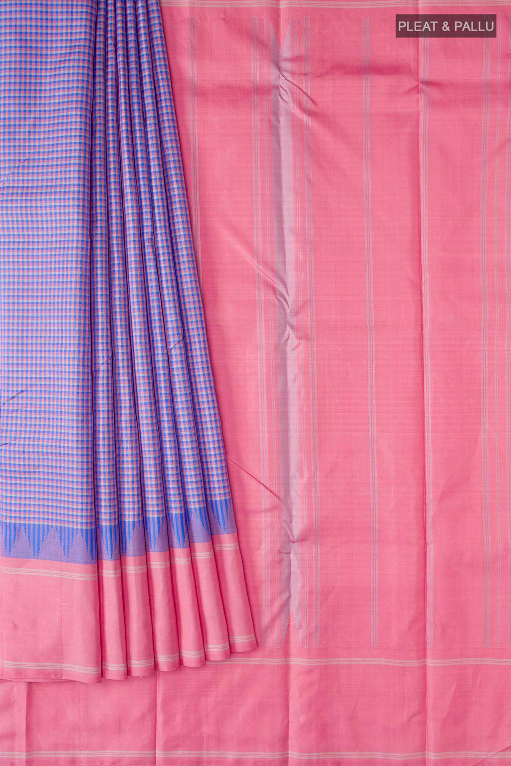 pleats pallu