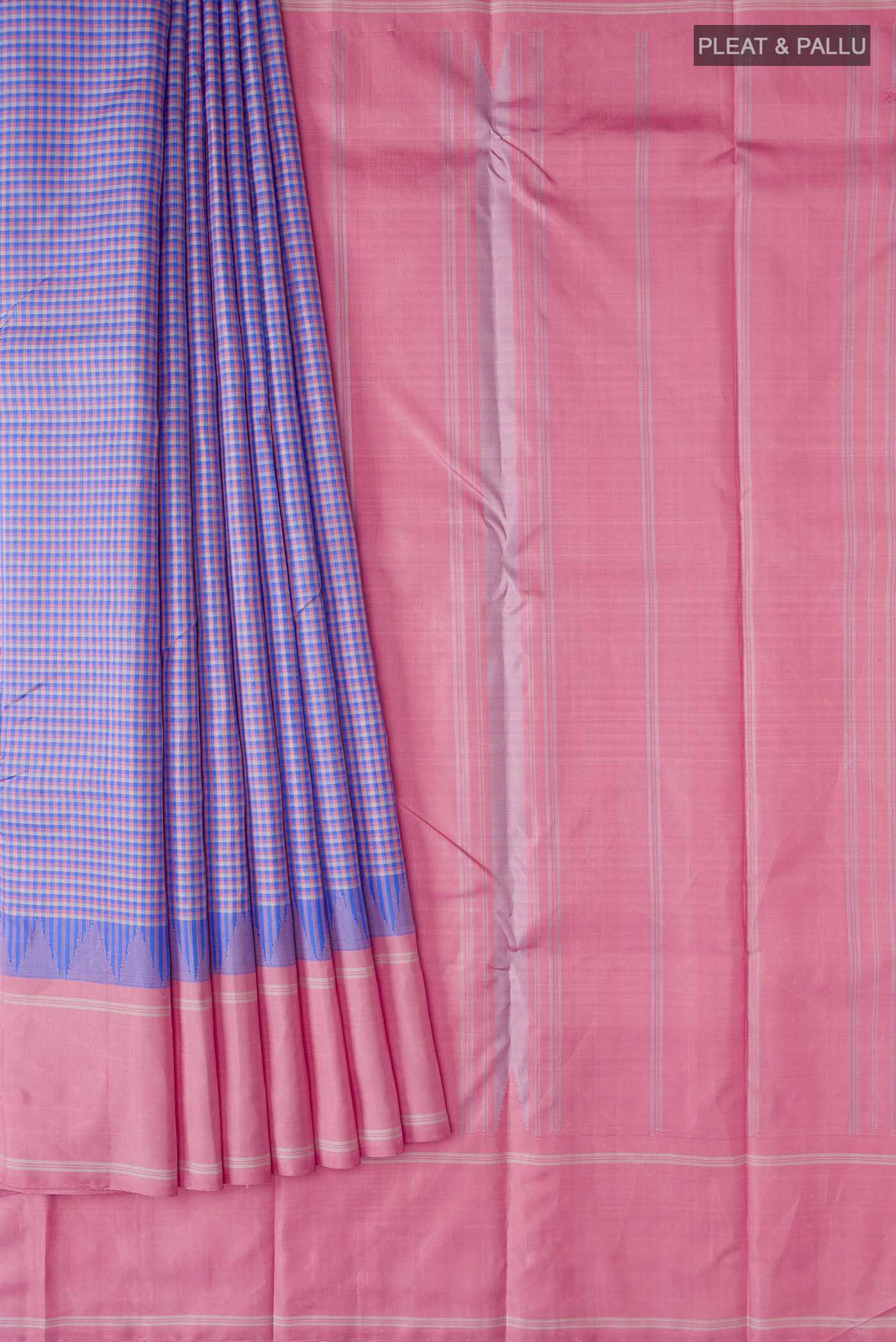 pleats pallu
