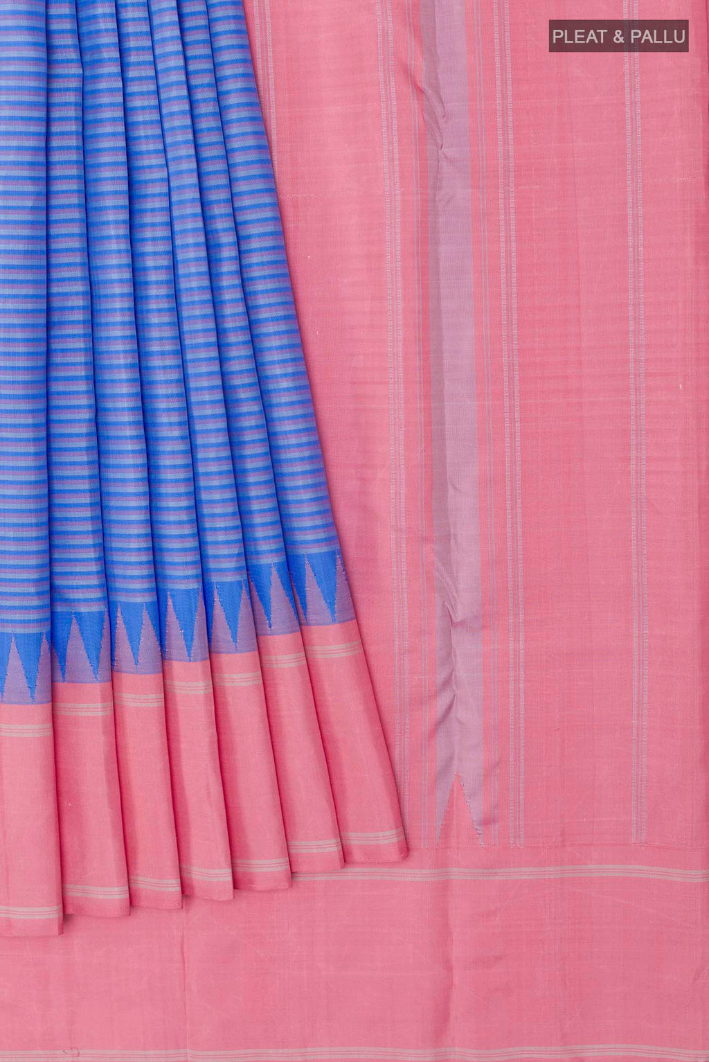 pleats pallu