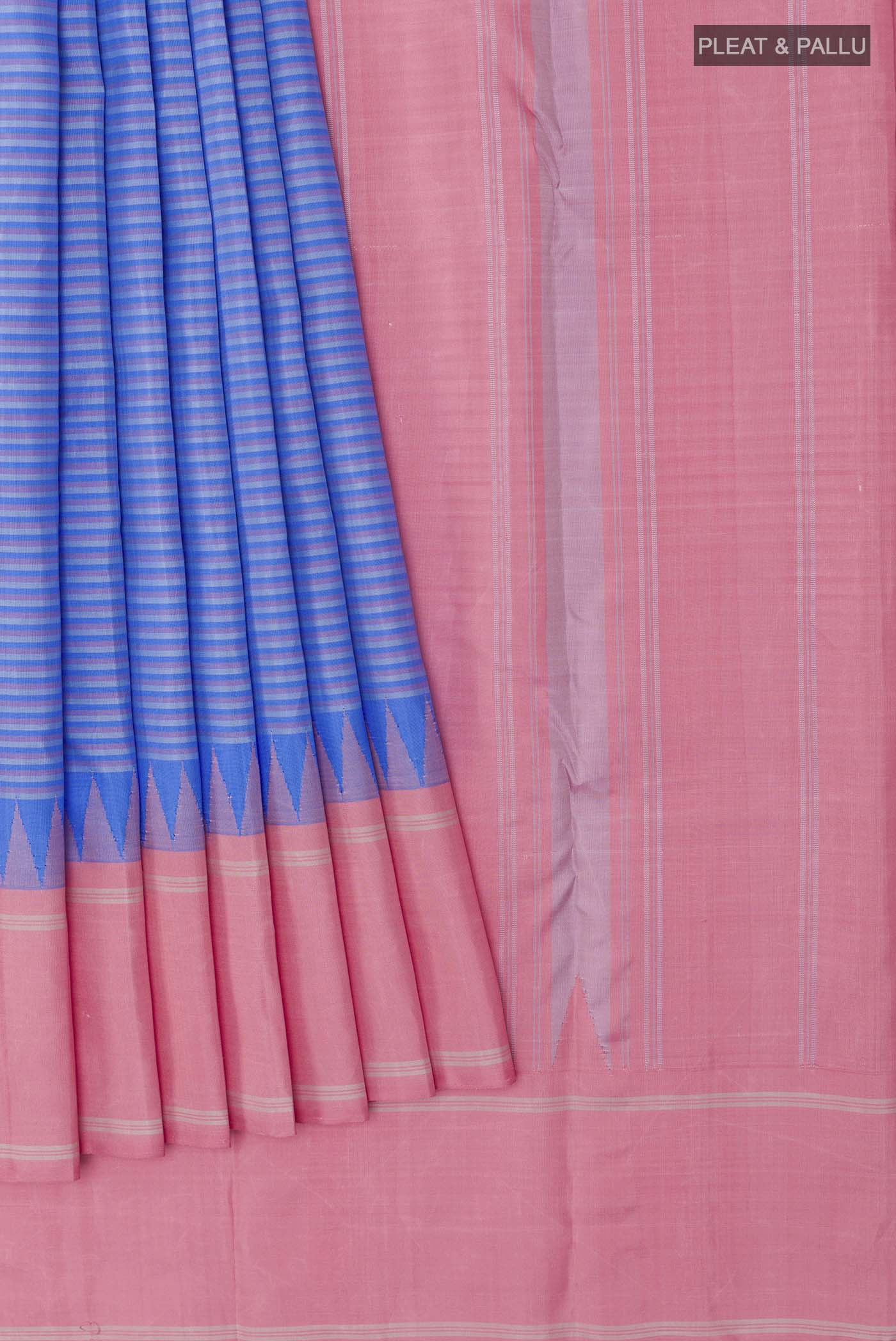 pleats pallu
