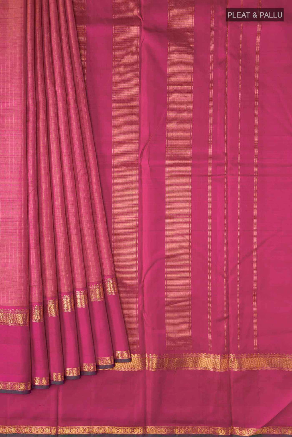 pleats pallu