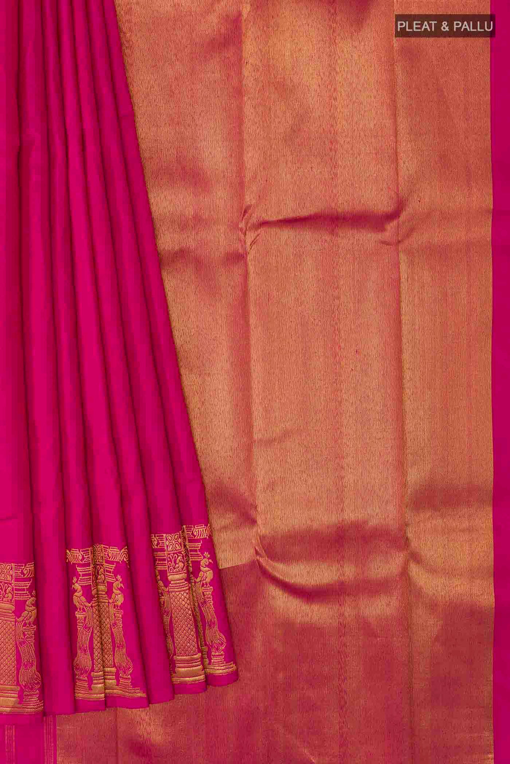 pleats pallu