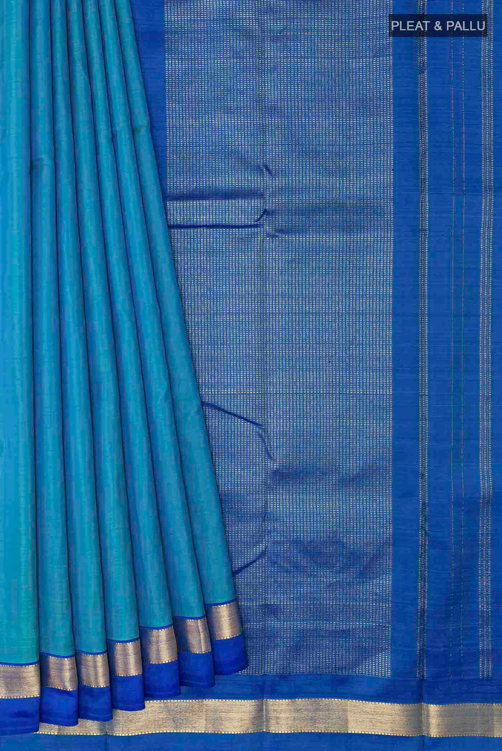 pleats pallu
