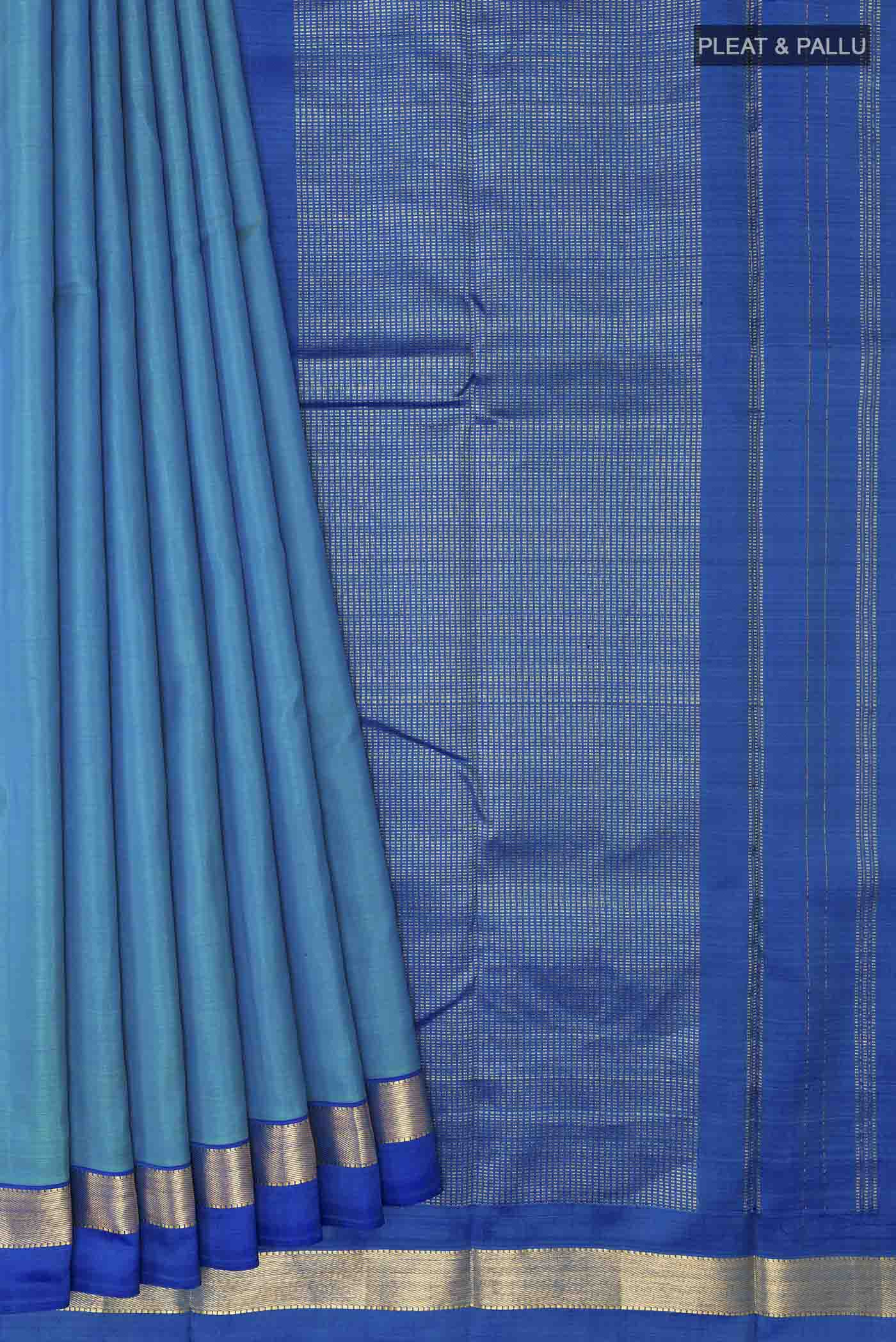 pleats pallu