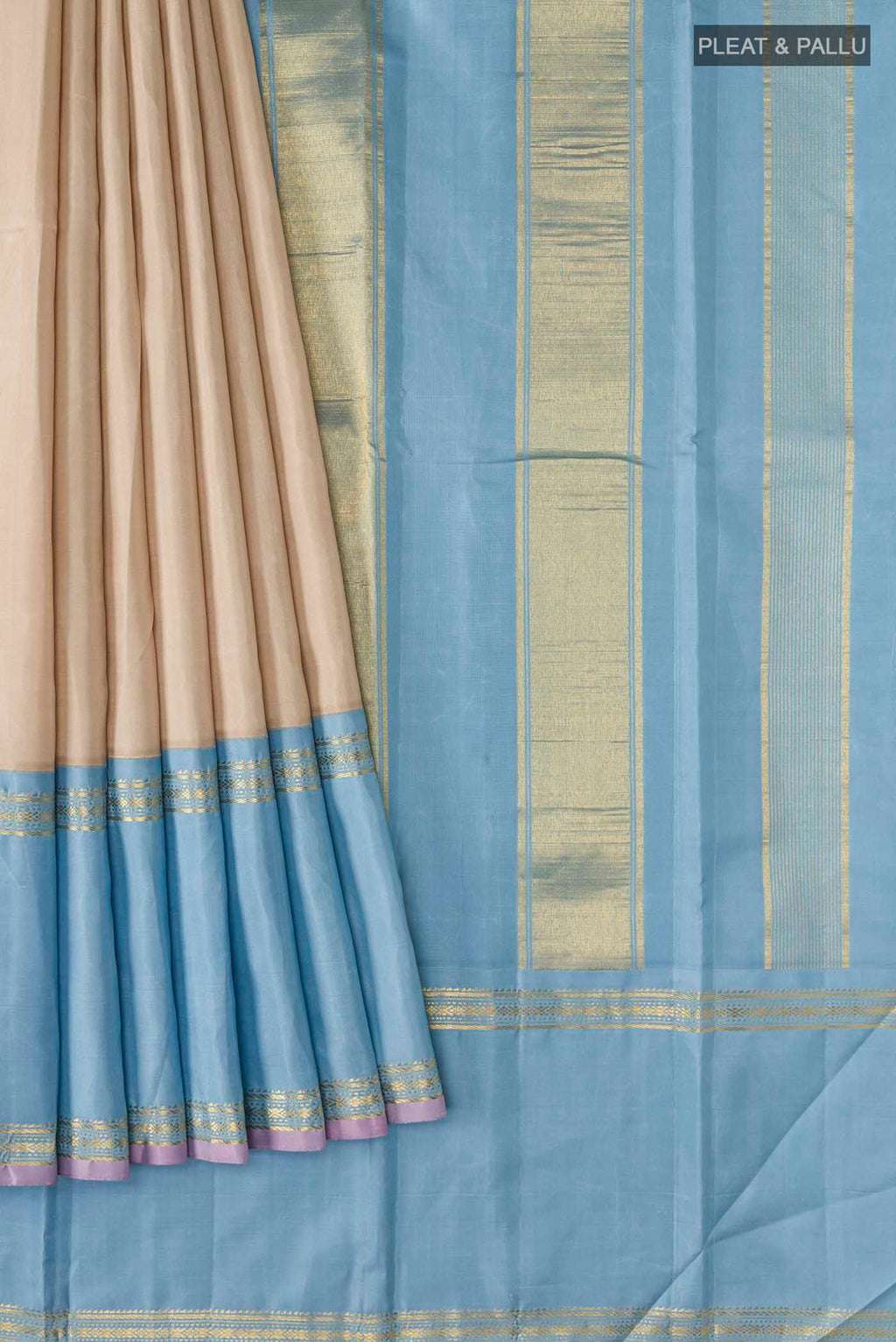 pleats pallu