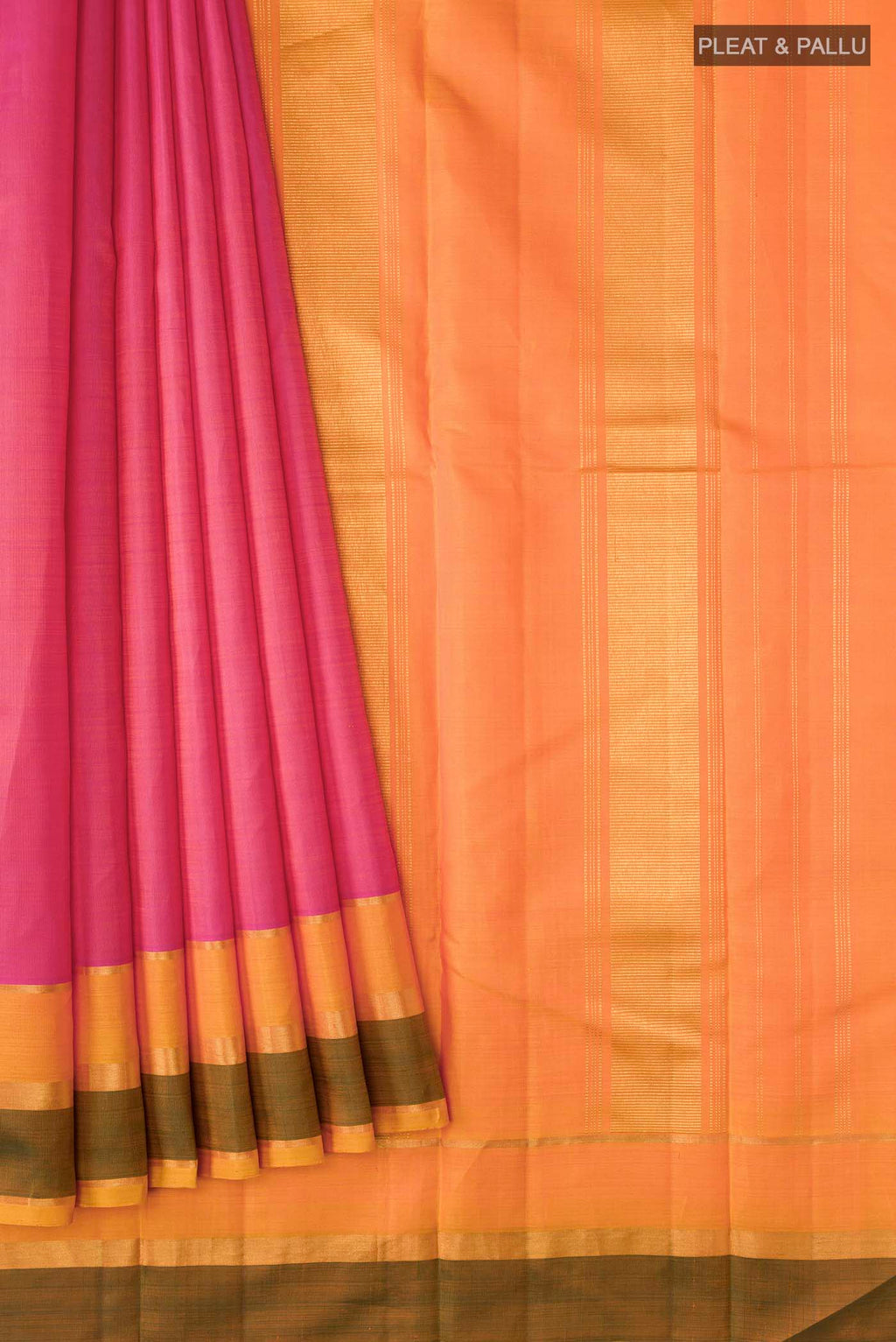 pleats pallu
