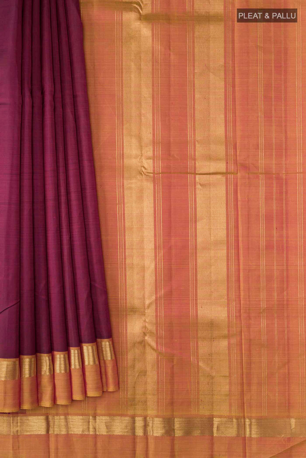 pleats pallu