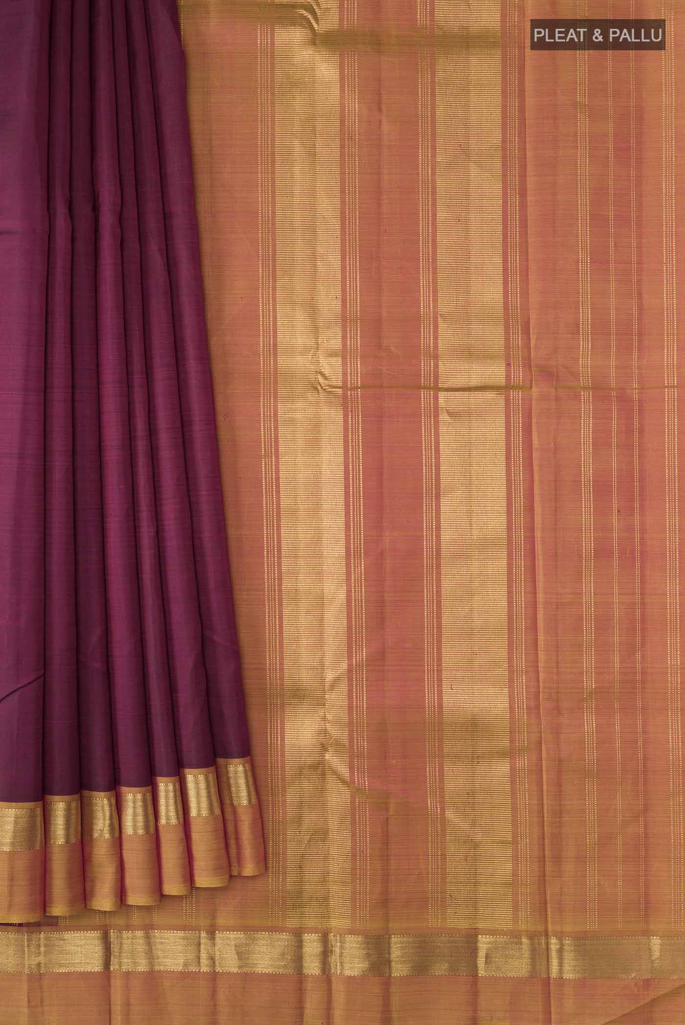 pleats pallu