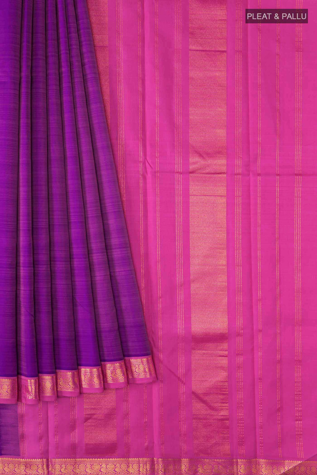 pleats pallu