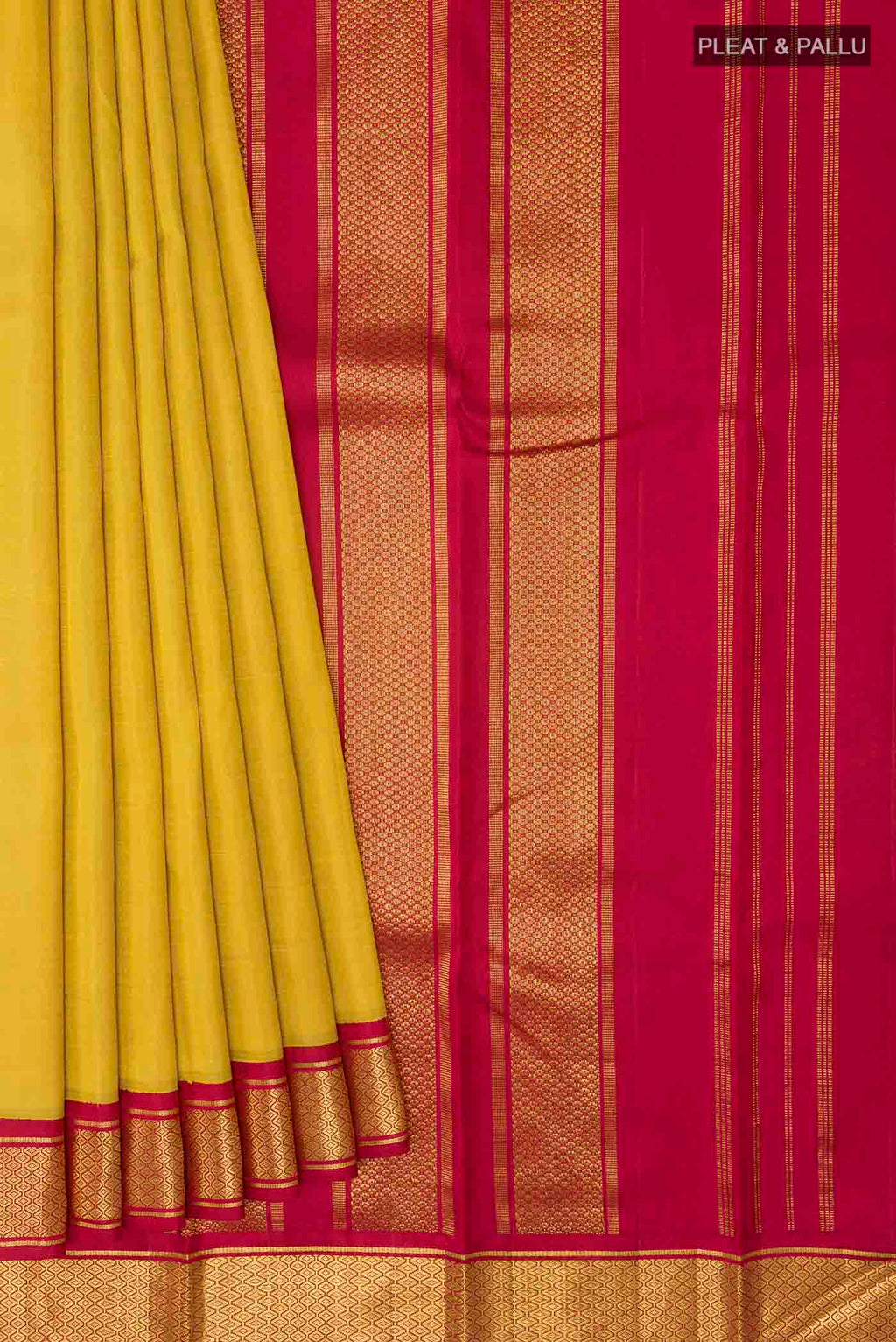 pleats pallu