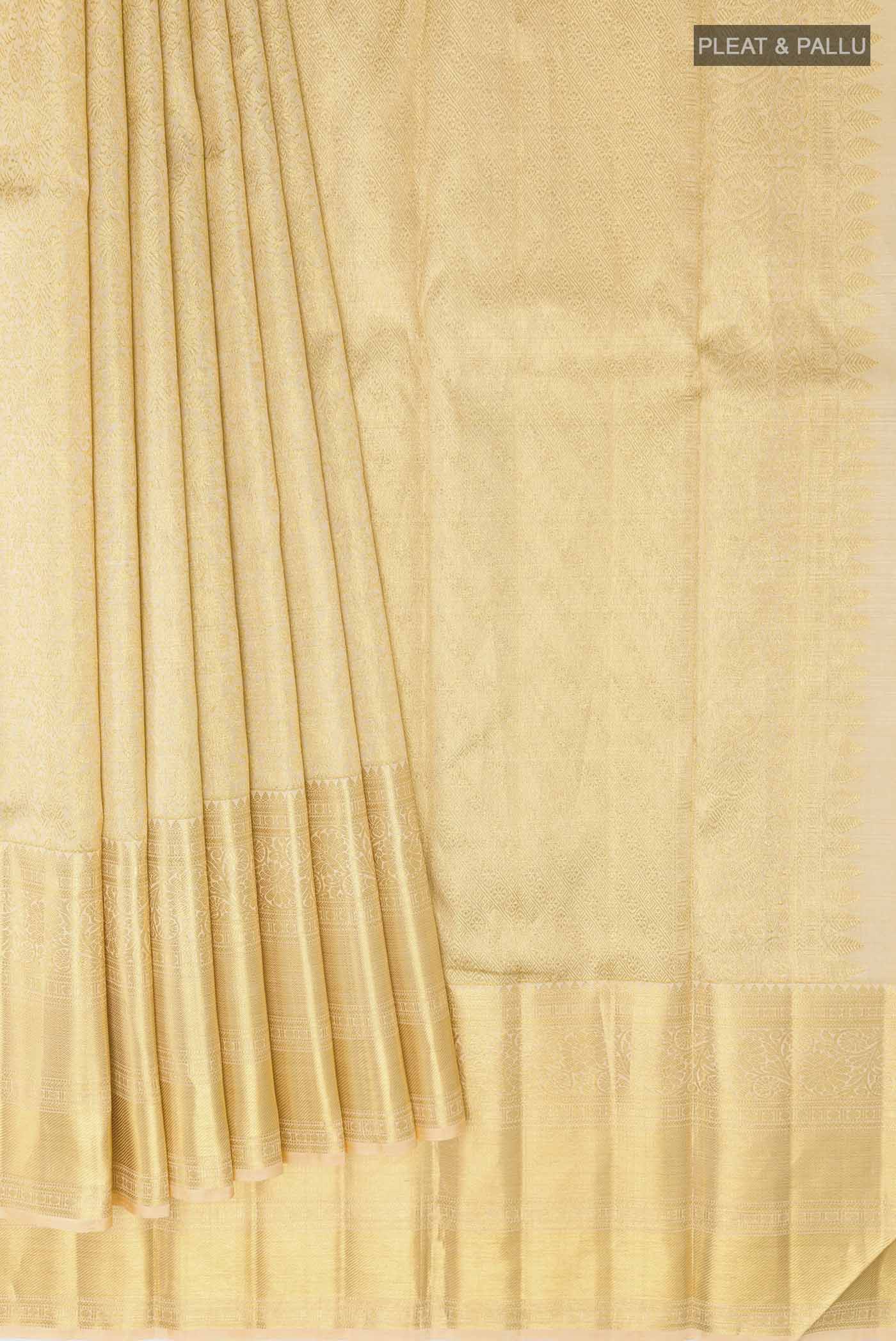 pleats pallu