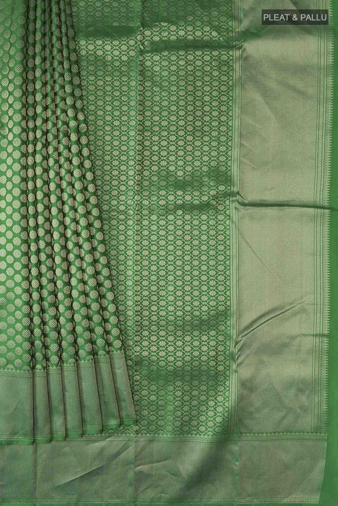 pleats pallu