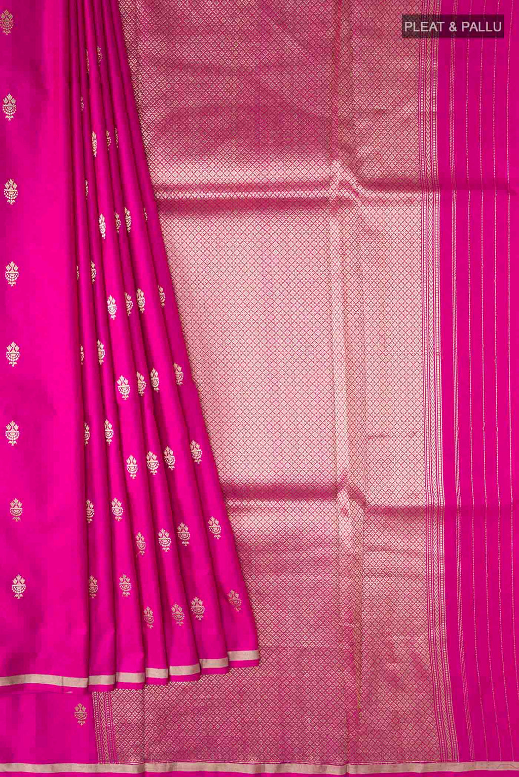 pleats pallu