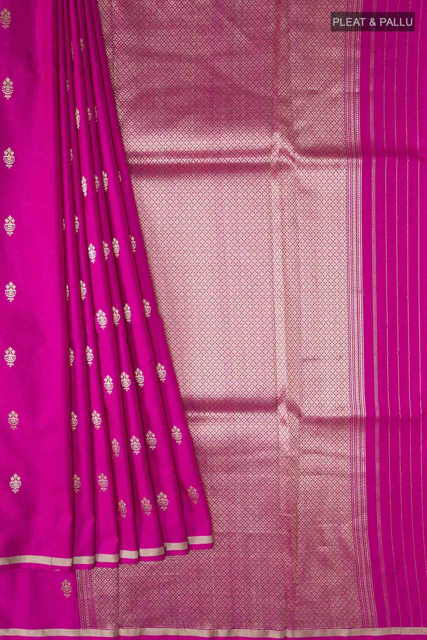 pleats pallu