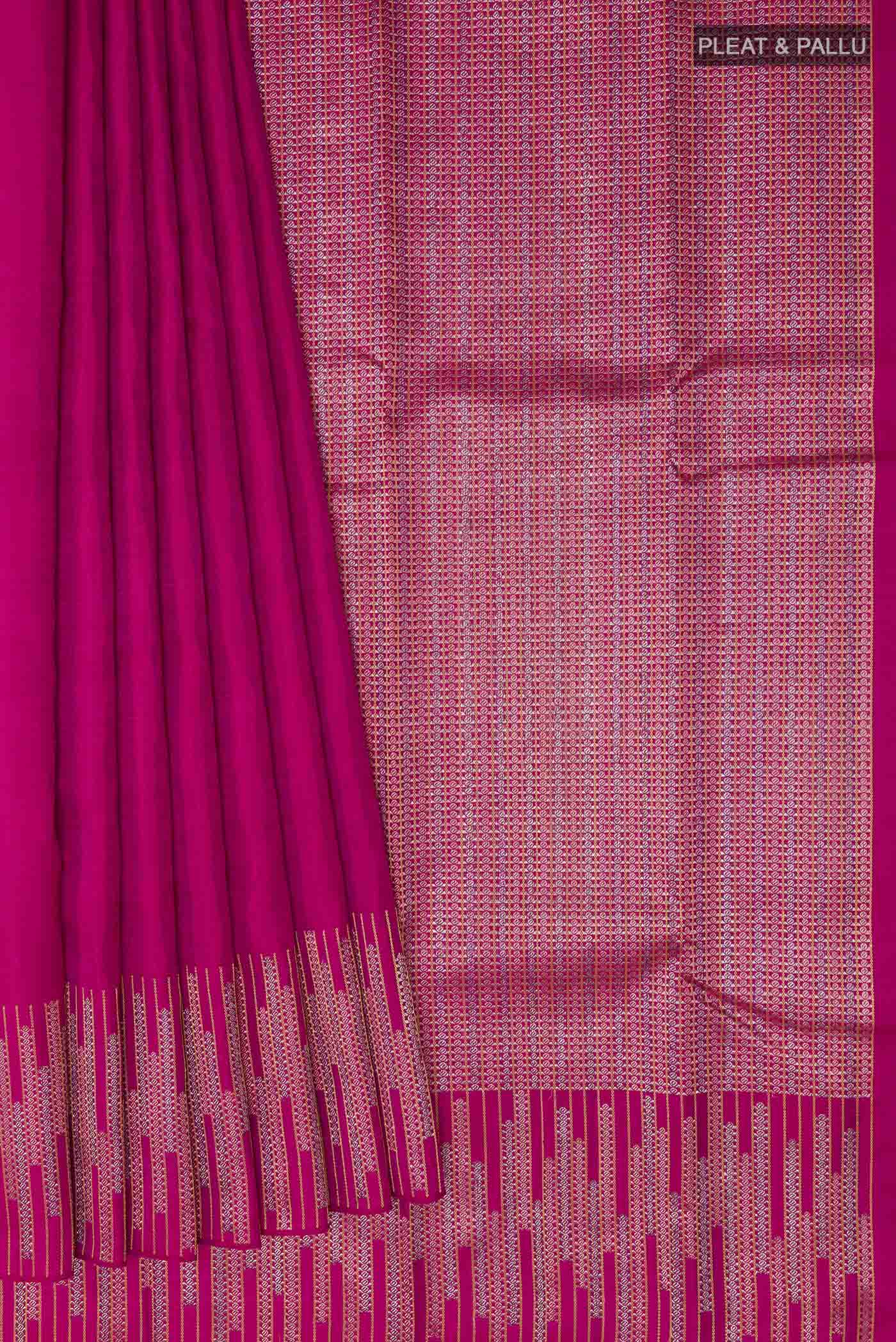 pleats pallu