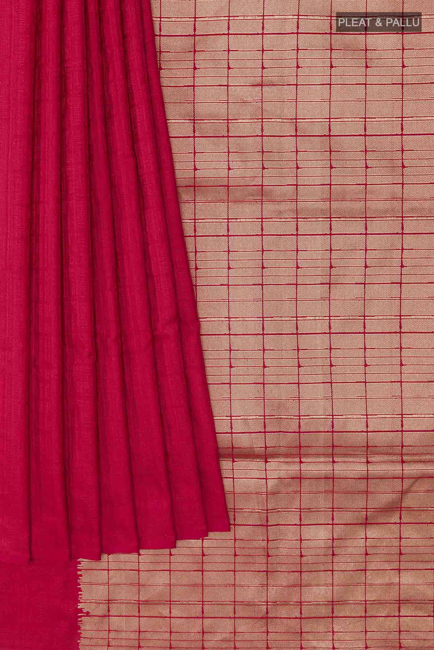 pleats pallu