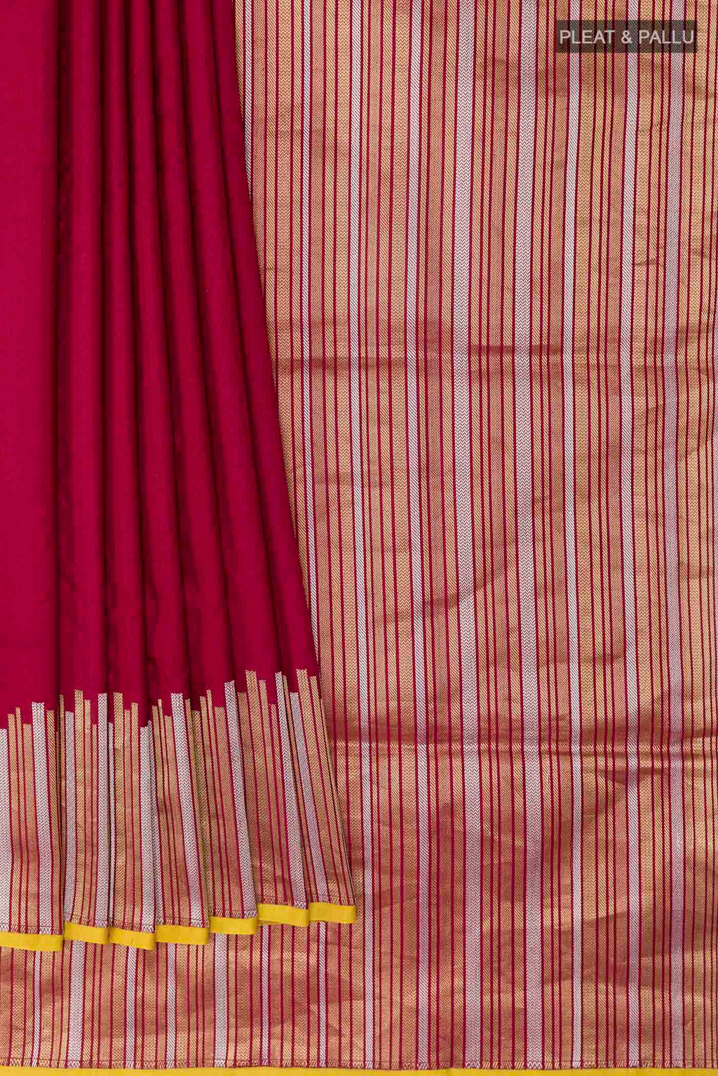 pleats pallu