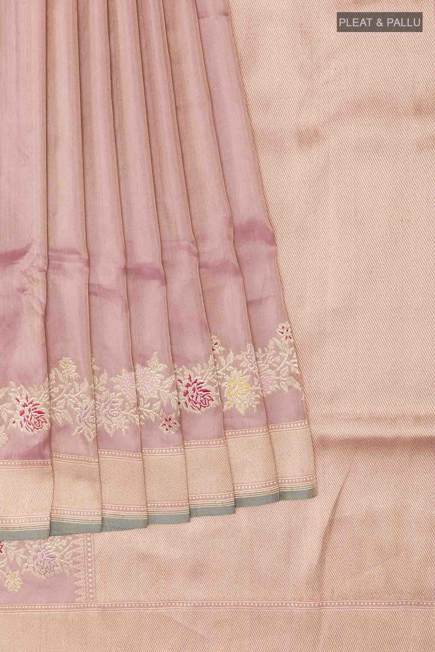 pleats pallu