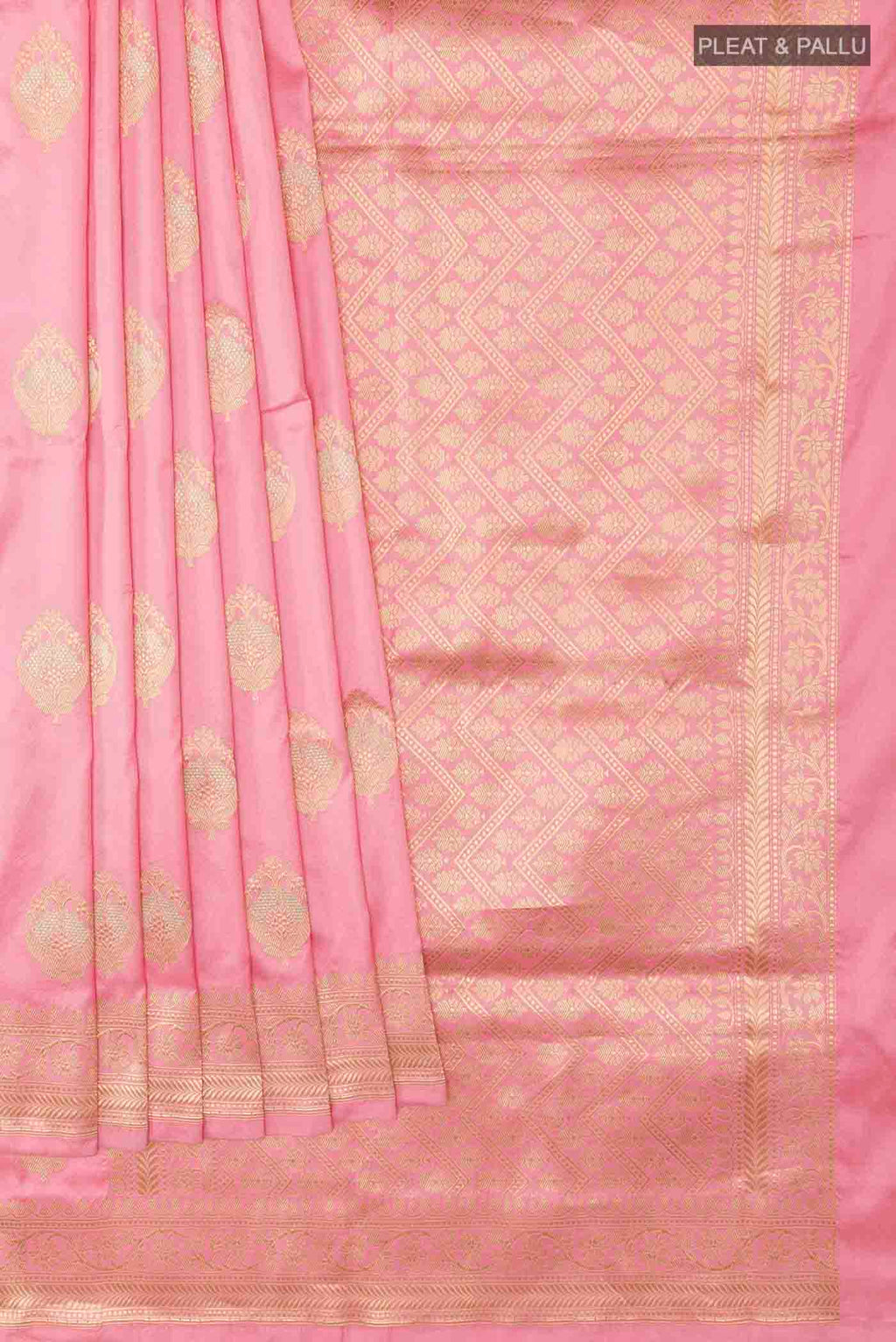 pleats pallu