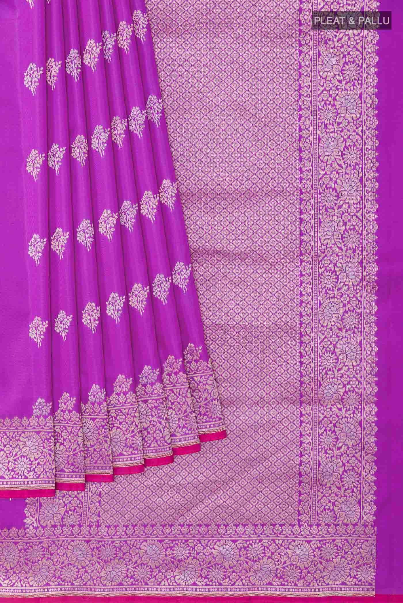 pleats pallu