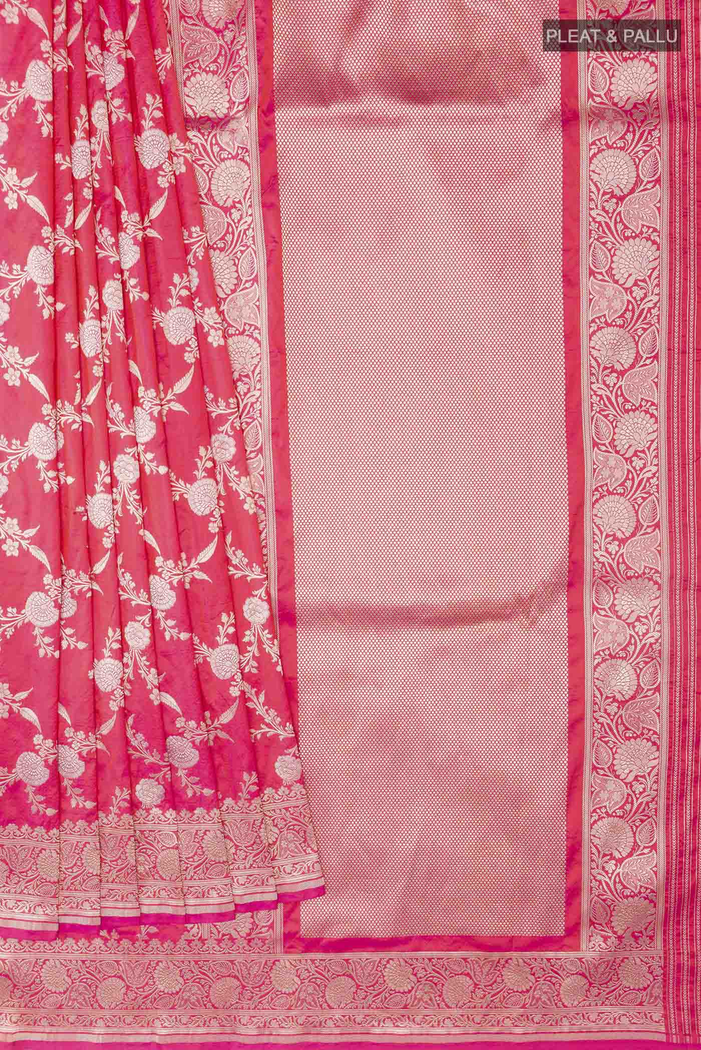 pleats pallu