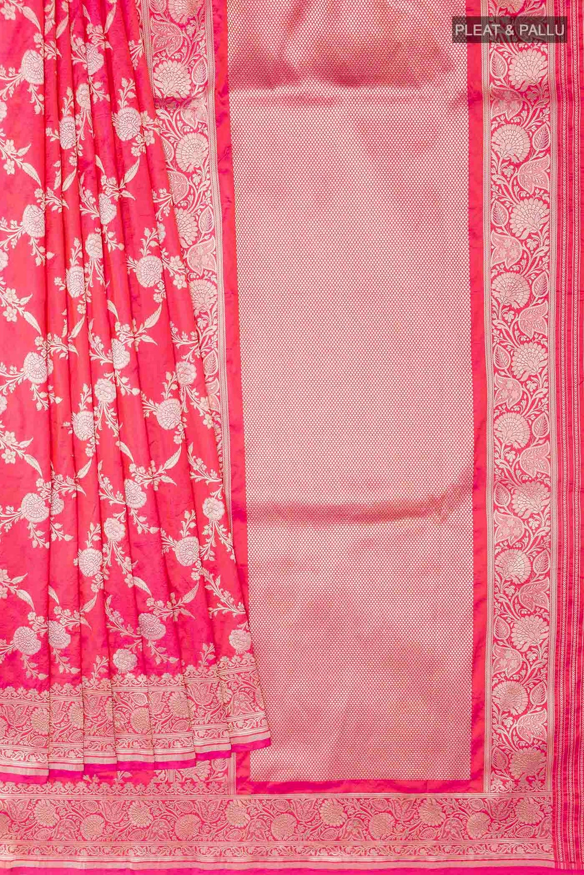 pleats pallu