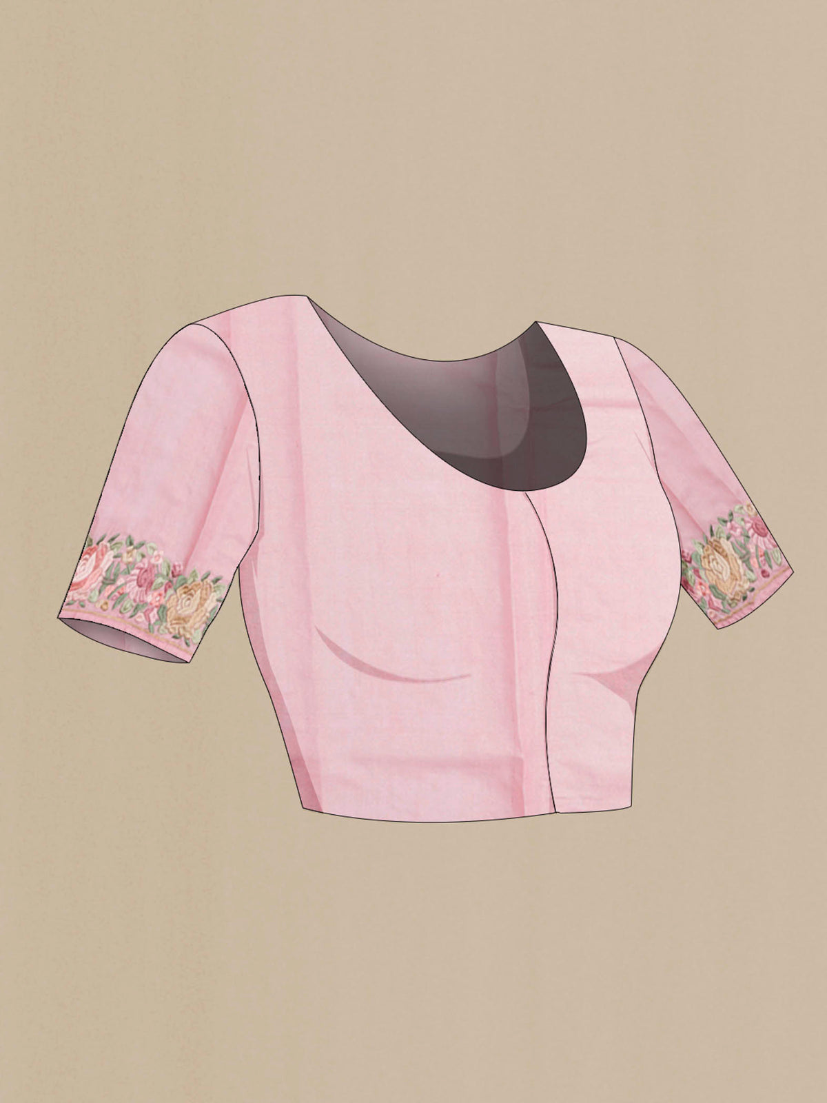 blouse closeup