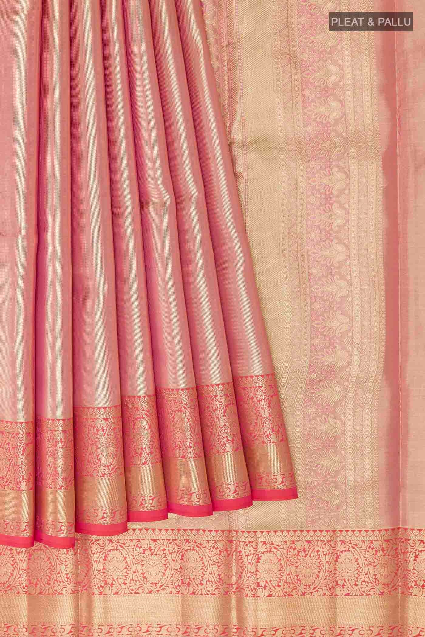 pleats pallu