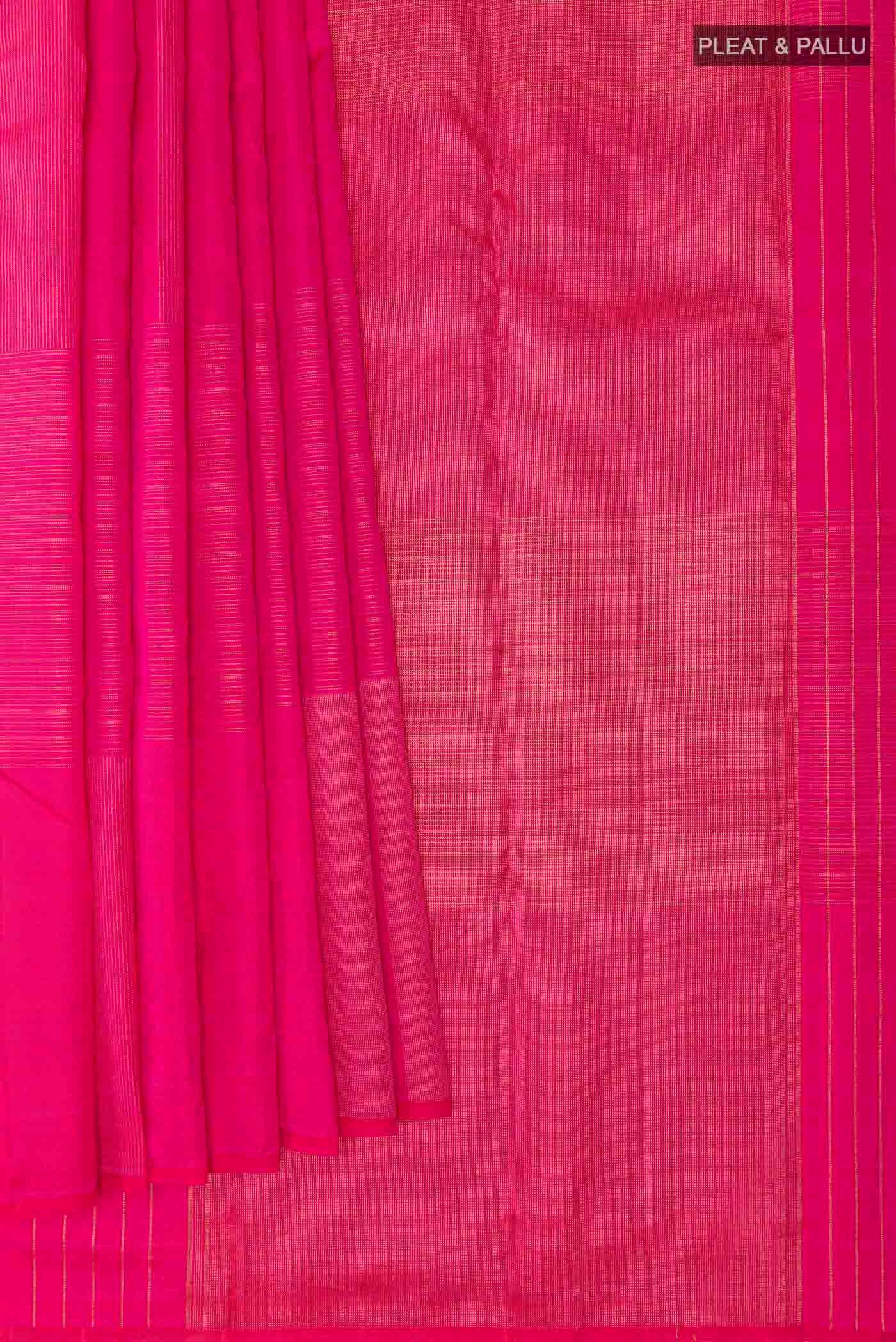 pleats pallu
