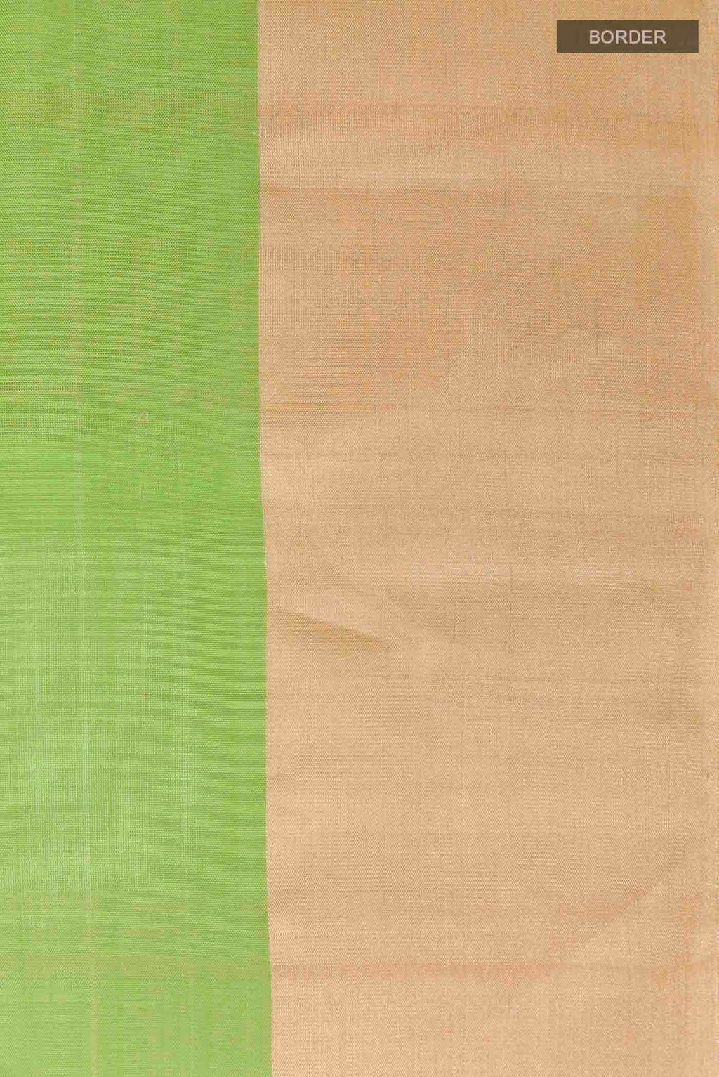 Border image of Multi Color Soft Silk Saree with Stripes on the body and Zari Border
