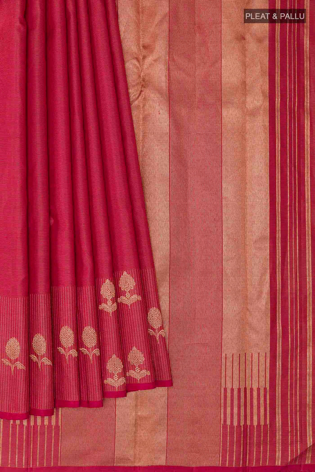 pleats pallu
