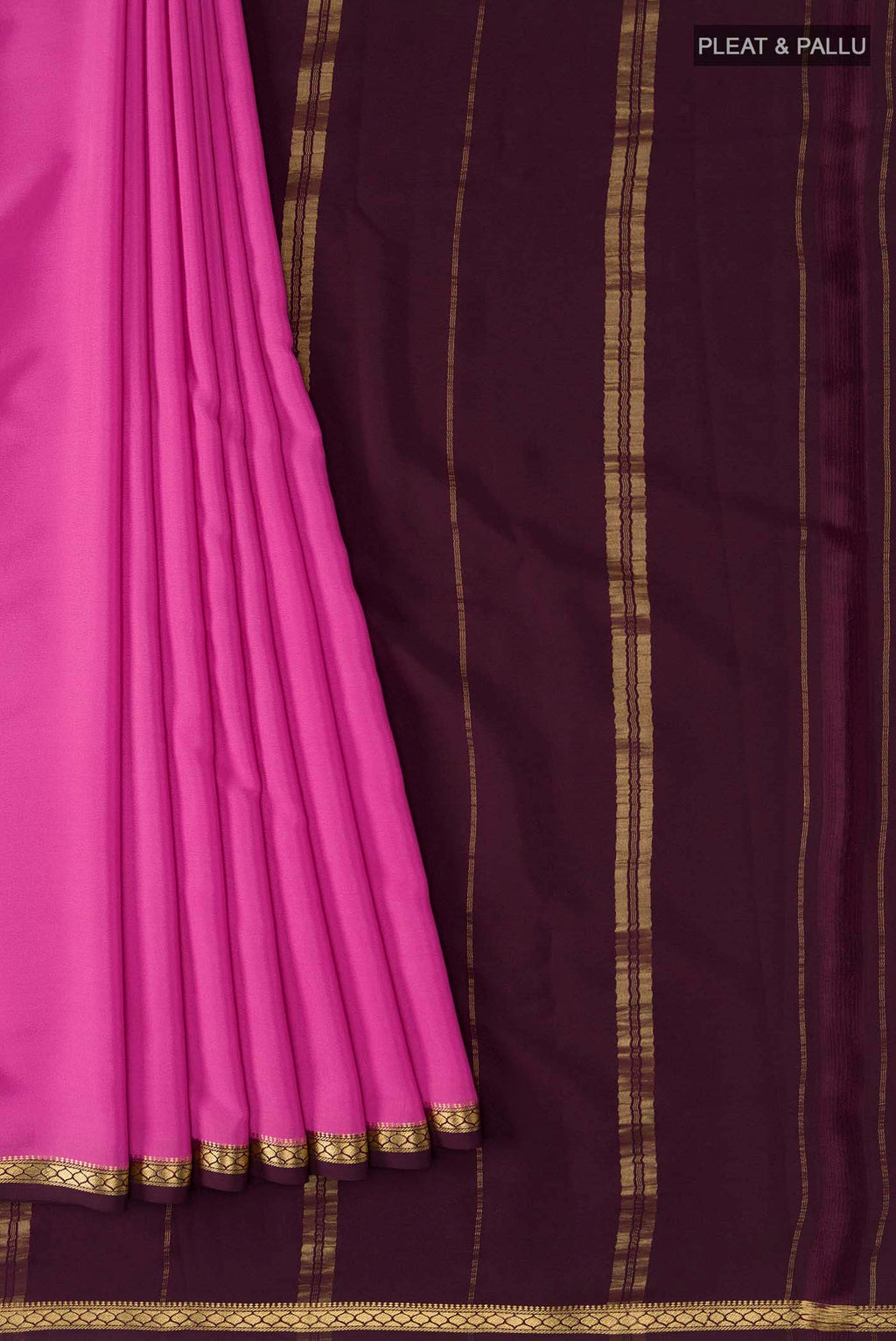 pleats pallu