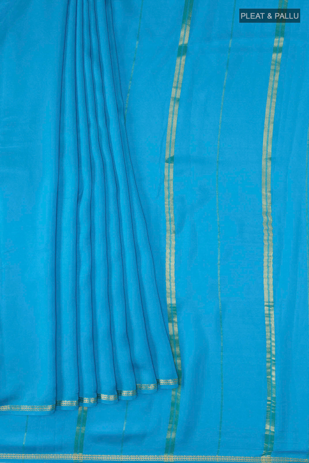 pleats pallu