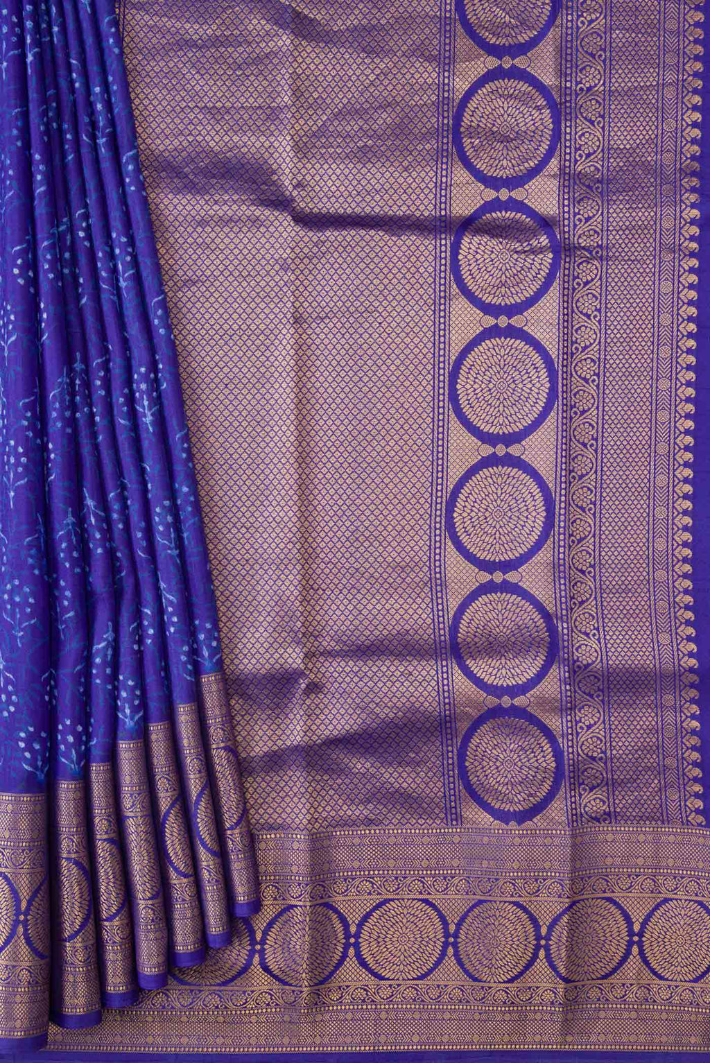 pleats pallu