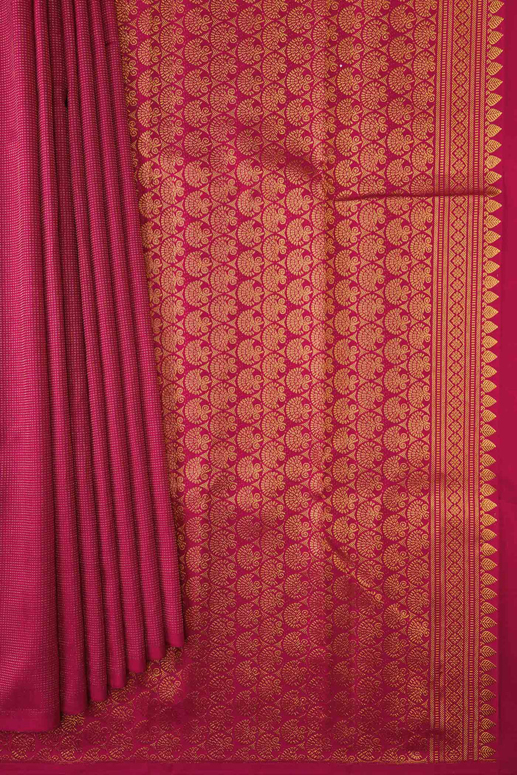 pleats pallu