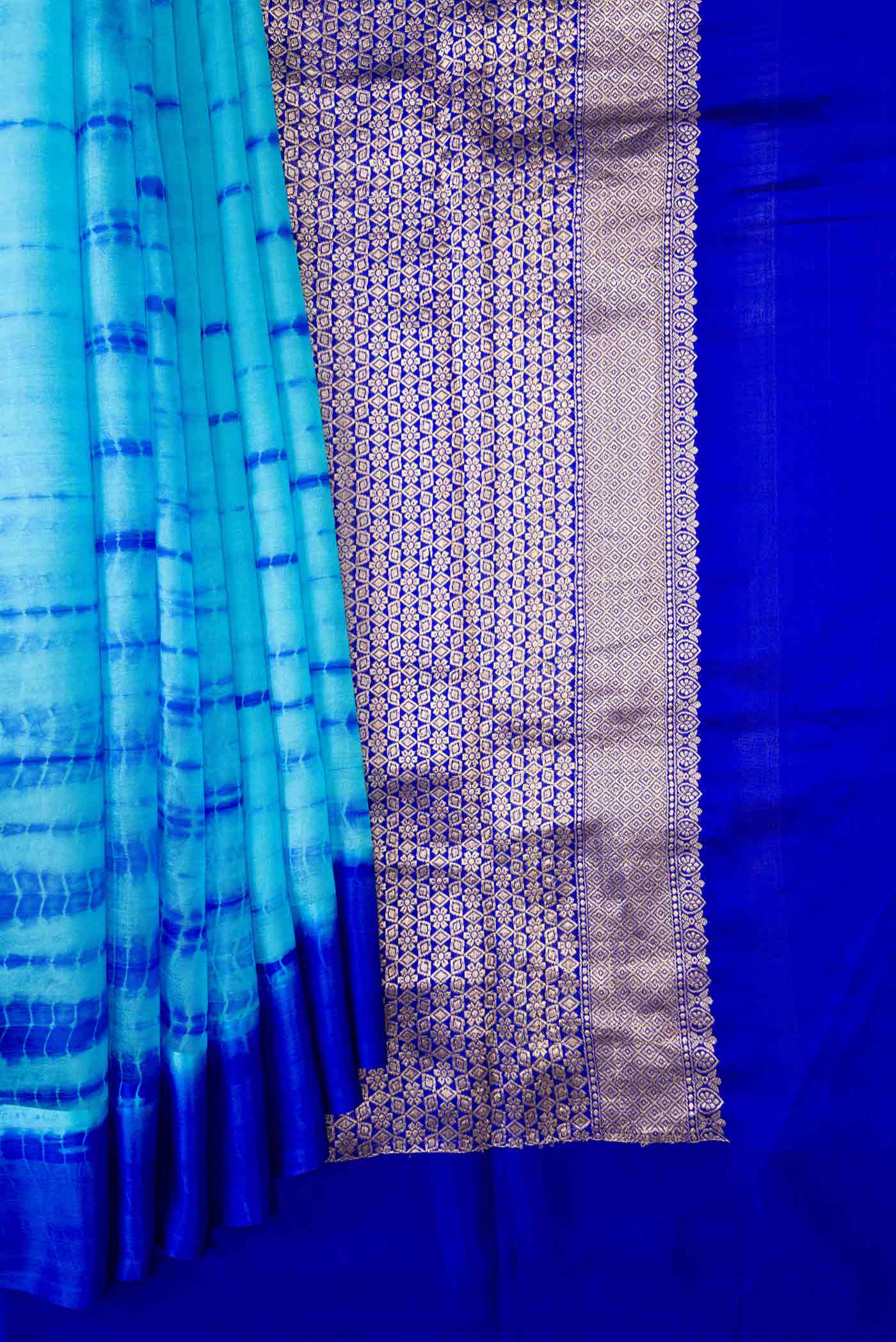 pleats pallu