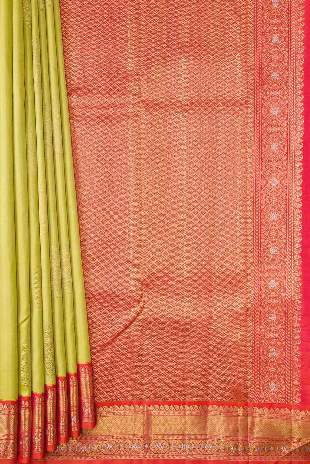 pleats pallu