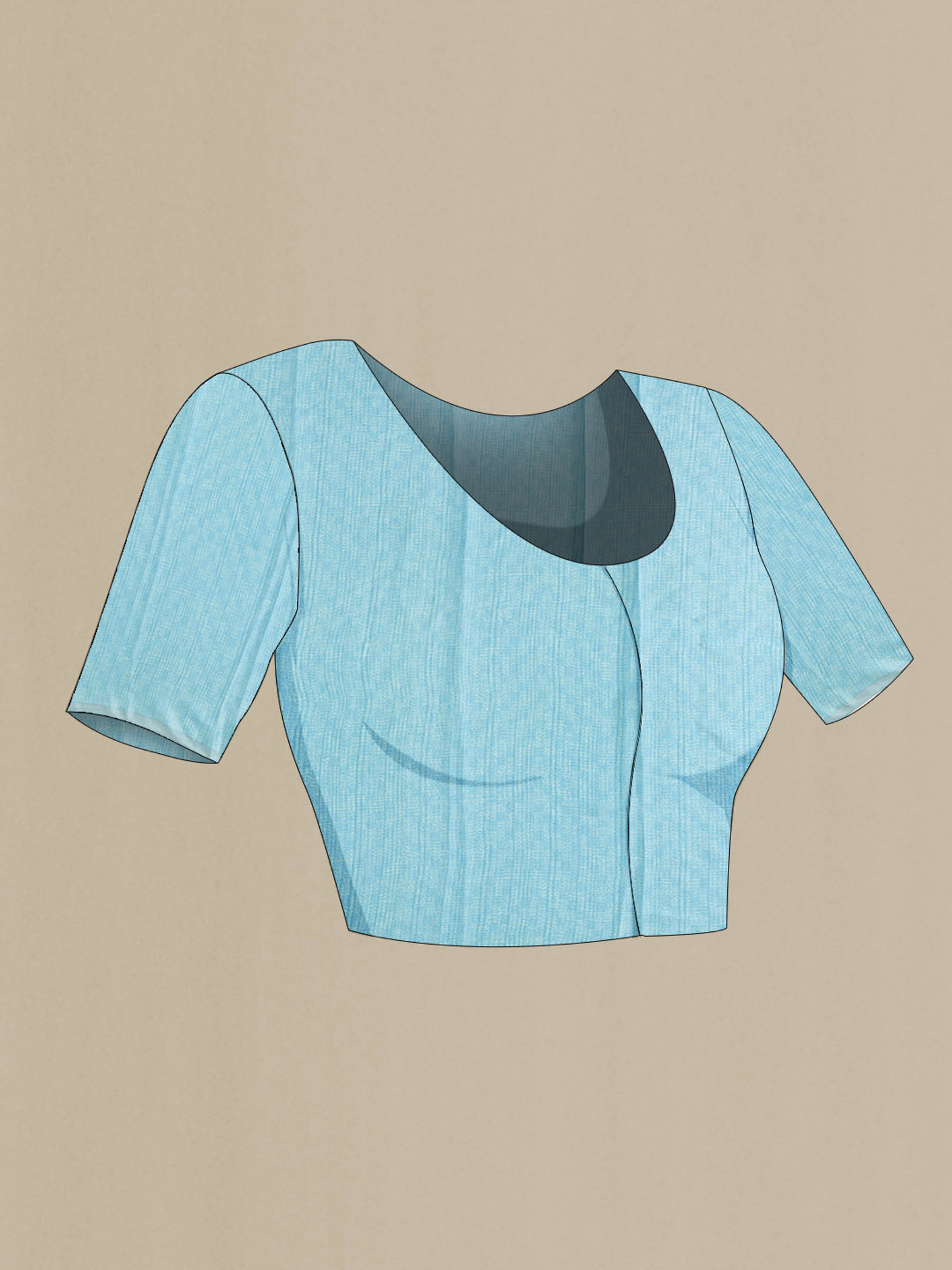 blouse closeup